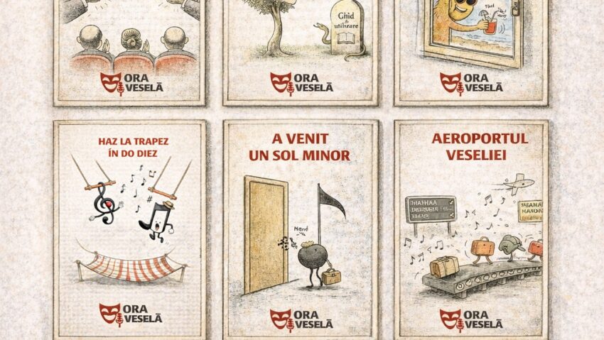 Ora Veselă revine pe eteatru.ro – începem primăvara cu voie bună