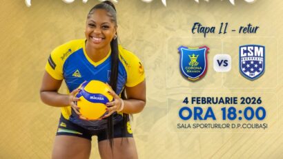 Voleibalistele brașovene au o restanță