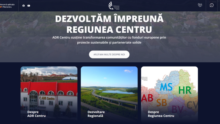 Infogadget, cu Raluca Creț | ADR Centru, lansează o nouă versiune a portalului instituției, adaptată cerințelor actuale de informare
