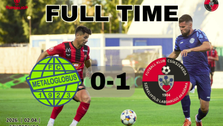 Fotbaliștii ciucani, trei puncte vitale cu Metaloglobus