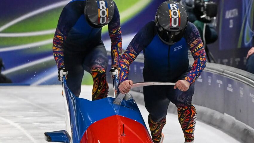 România, locul 5 olimpic la bob masculin