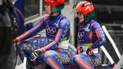 România, locul 9 olimpic la sanie dublu feminin