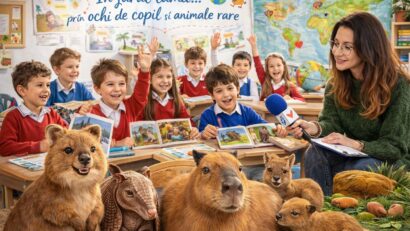 Copilării – Animale rare, cu poveste: quokka, cerbul pitic și capybara