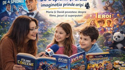 Copilării – „De-a spionii”, cu superputeri și filme coreene