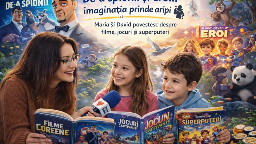 Copilării – „De-a spionii”, cu superputeri și filme coreene