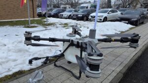 Cea mai avansată dronă agricolă din lume, prezentată la Sângeorgiu de Mureș