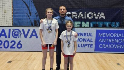 Luptătoarele de la CSS Târgu Mureş, aur la Memorialul Antrenorilor Craioveni