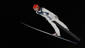 Săritorii cu schiurile români de la Olimpiadă, intervievaţi de reporterii Radio Tg.Mureş