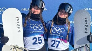 Două harghitence reprezintă România în concursul olimpic de snowboard