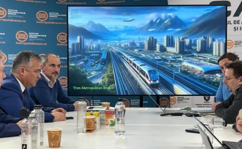 Proiectul trenului metropolitan de la Braşov a intrat în linie dreaptă
