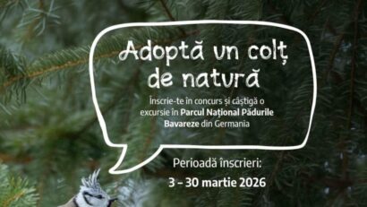 Fundaţia Conservation Carpathia a lansat o nouă ediţie a proiectului „Adoptă un colţ de natură”