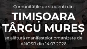 Studenții ies, din nou, în stradă