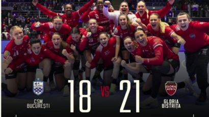 Handbalistele bistrițene au câștigat derby-ul cu campioana