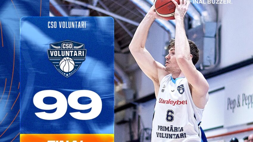 Baschetbaliștii de la CSO Voluntari, în „sferturile” ENBL