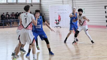 Baschetbaliștii din Gheorgheni, învinși de brașoveni