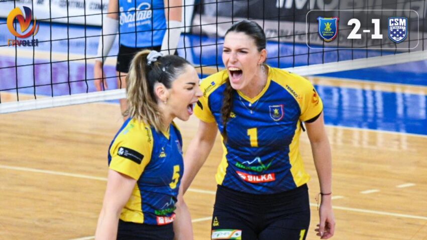 Voleibalistele brașovene, în semifinalele Diviziei A1