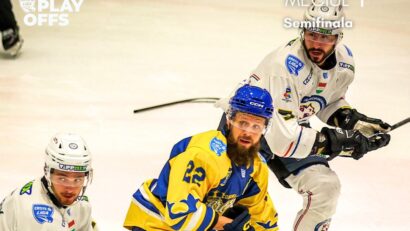 Înfrângeri românești în semifinalele Erste Liga de hochei