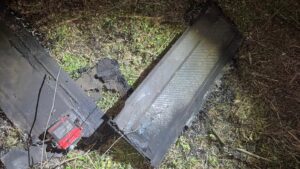 Dronă deviată de armata ucraineană, prăbușită pe teritoriul României