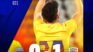 Tricolorii au învins Kosovo la fotbal Under 21