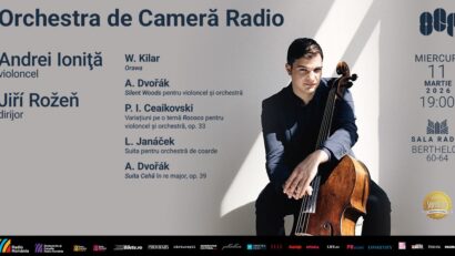 Reputatul violoncelist Andrei Ioniță revine la Sala Radio