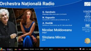Rhapsody in Blue cu pianista Sînziana Mircea, la Sala Radio