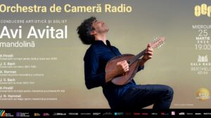 Avi Avital, mandolinistul nominalizat la Grammy, revine la Sala Radio