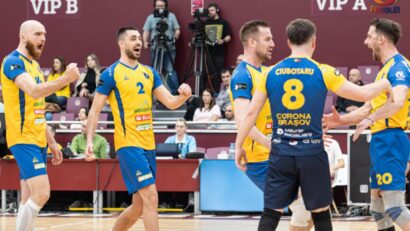 Voleibaliștii brașoveni, victorioși la Rapid