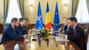 Reprezentanţii companiei OMV au fost primiţi de preşedintele Nicuşor Dan