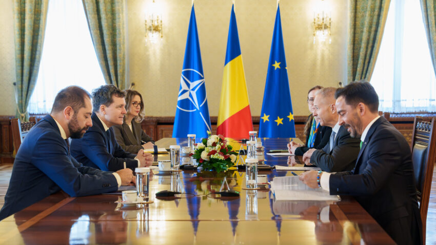 Reprezentanţii companiei OMV au fost primiţi de preşedintele Nicuşor Dan