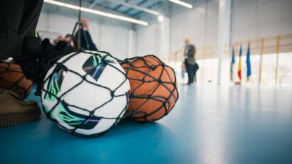 Sală de sport nouă la Brâncovenești