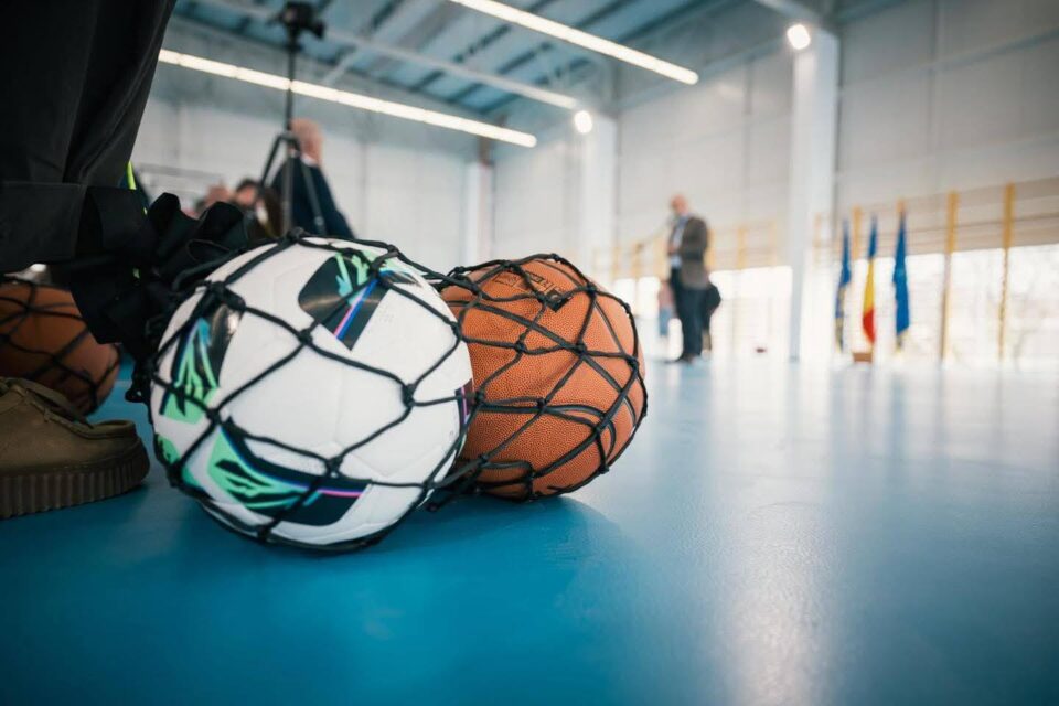 Sală de sport nouă la Brâncovenești