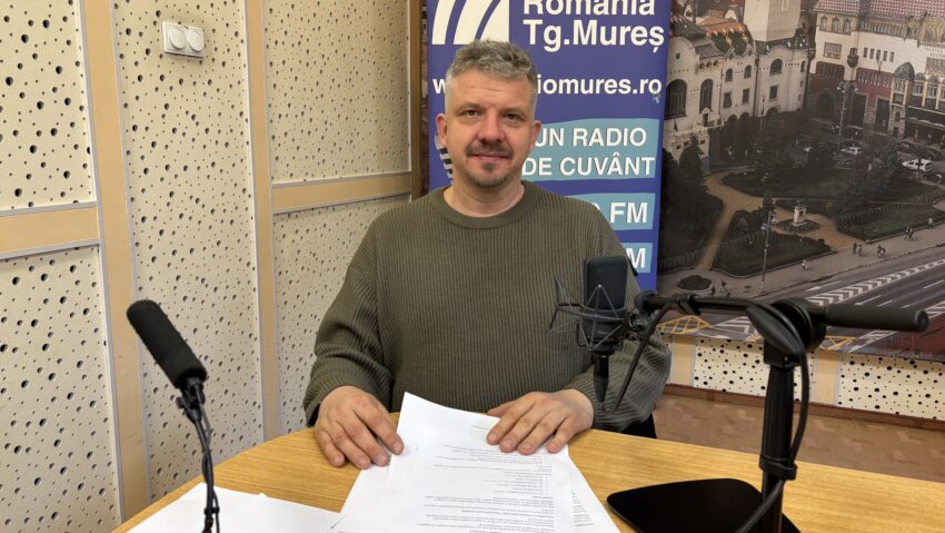 Audiență radio cu primarul municipiului Tg. Mureș, dl Soós Zoltán