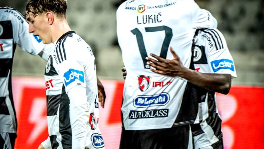 U Cluj, în semifinalele Cupei României la fotbal