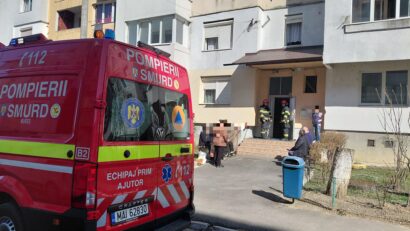 10 locatari din Sighișoara, evacuați din cauza unei scăpări de gaz