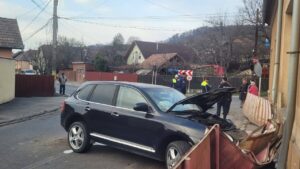 Accident rutier în municipiul Odorheiu Secuiesc