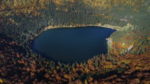 Harghita: Scădere semnificativă a numărului de turişti care au vizitat în această iarnă zona Lacului Sfânta Ana