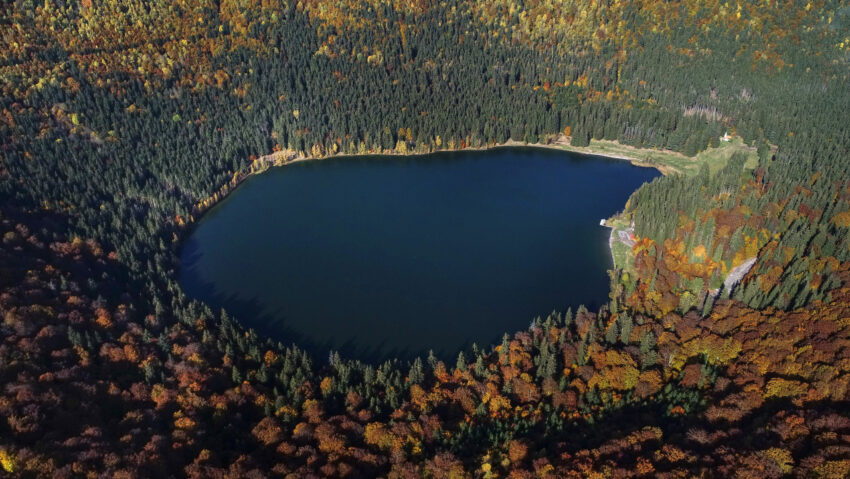 Harghita: Scădere semnificativă a numărului de turişti care au vizitat în această iarnă zona Lacului Sfânta Ana