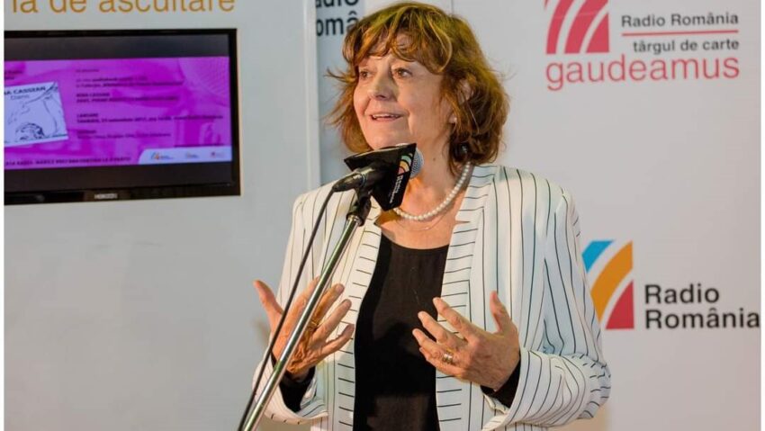  Ana Blandiana avertizează asupra toxicității rețelelor sociale, în contextul campaniei Radio România „Stai Sigur pe Net”