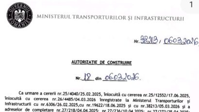 A fost emisă Autorizaţia pentru construirea Centurii Sighişoarei