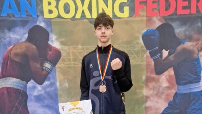 Pugilistul mureşean Mihai Boris, bronz la Cupa României de juniori