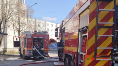 Aproape 20 de persoane evacuate, în urma unui incendiu la Târnăveni