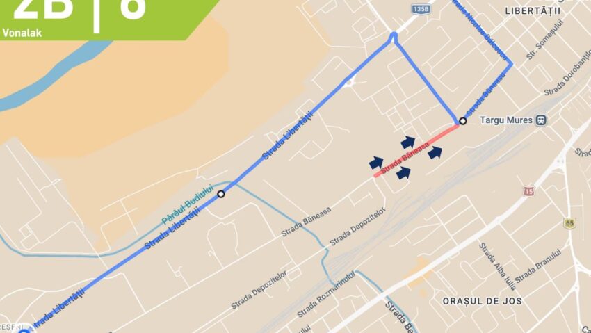 Strada Băneasa din Târgu Mureș va fi asfaltată parțial. Circulația autobuzelor va fi afectată
