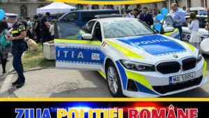 Ziua Poliţiei Române, sărbătorită în centrul municipiului Miercurea-Ciuc alături de sute de copii