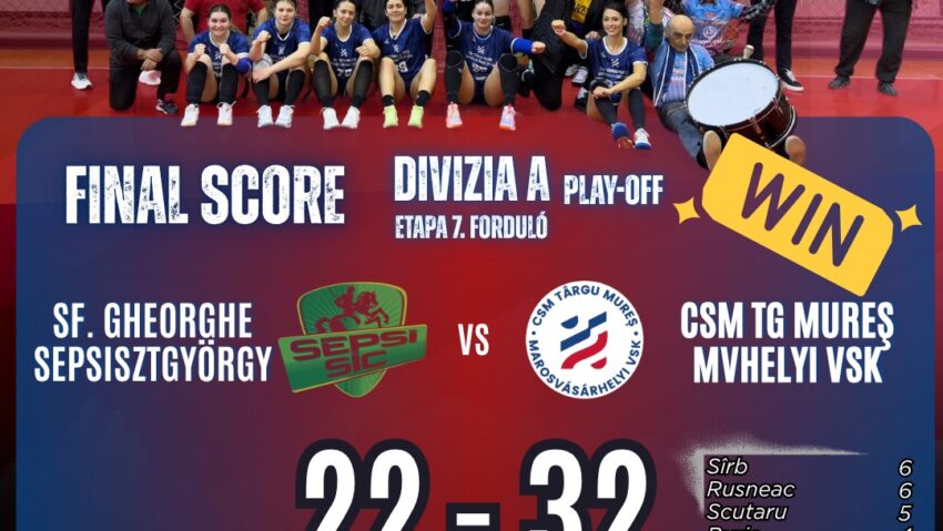 Handbalistele mureșene s-au impus la Sfântu Gheorghe