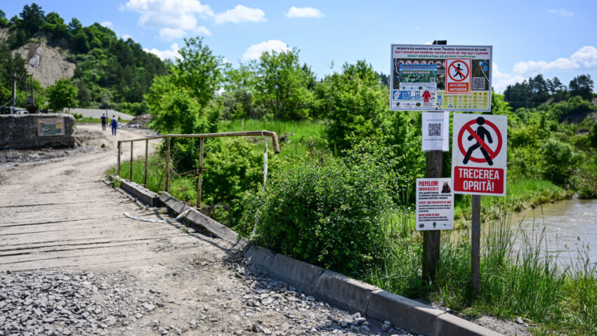 Stare de alertă prelungită la Praid