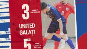 Futsal: târgumureșenii au cedat în fața campioanei