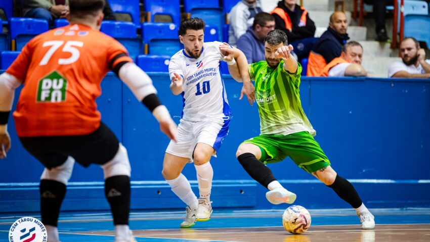 Futsal: 4-4, ca la… Tg-Mureș