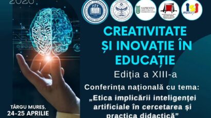 Utilizarea inteligenței artificiale în procesul didactic, tema unei Conferințe organizată la Tg.Mureș
