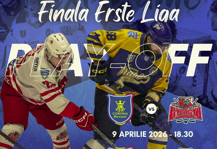 Brașov – Gheorgheni, finala Erste Liga de hochei!