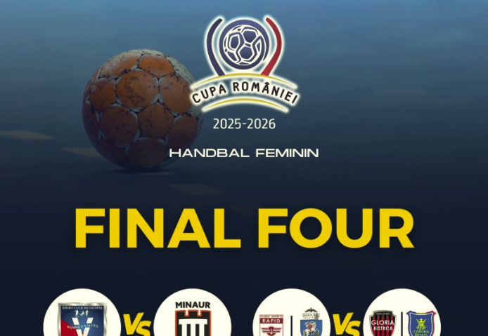 „Sferturile” și semifinalele Cupei României la handbal feminin